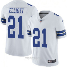 Ezekiel Elliott Dallas Cowboys Youth Game White Jersey Bestplayer